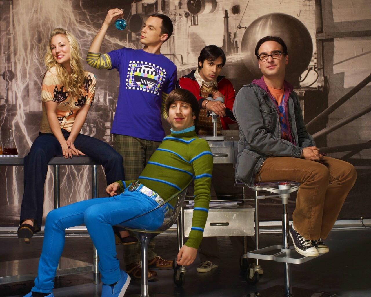 Теория большого взрыва обои