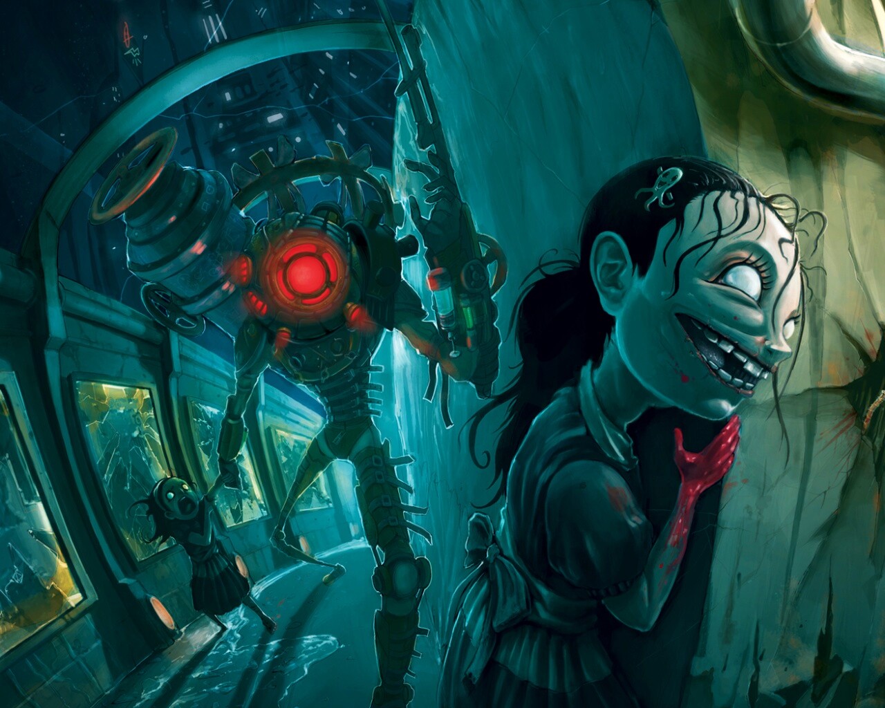 Фанарт Bioshock обои