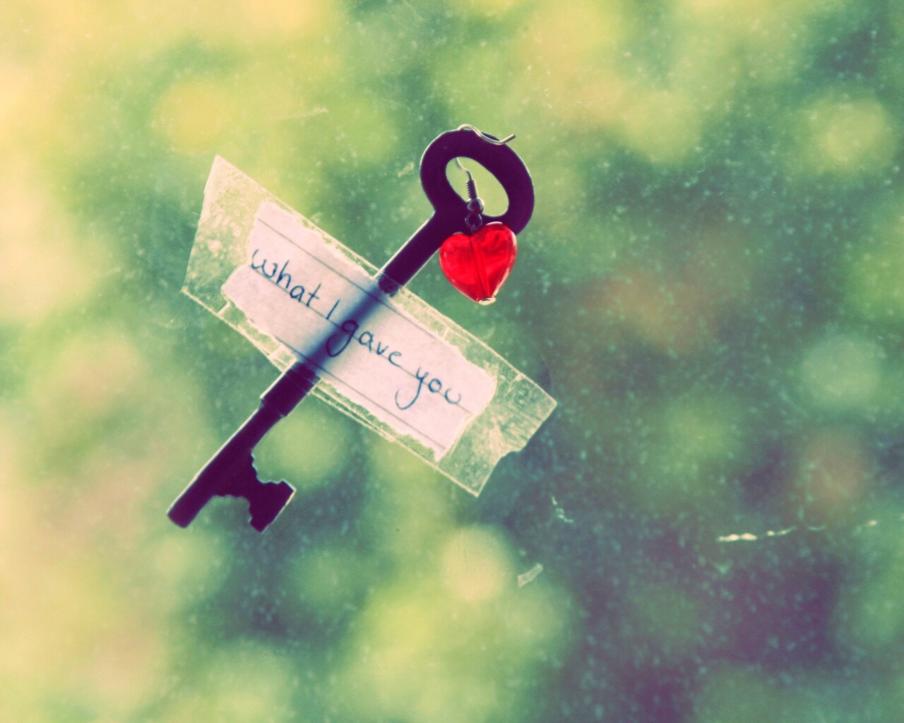 Ключ от сердца обои