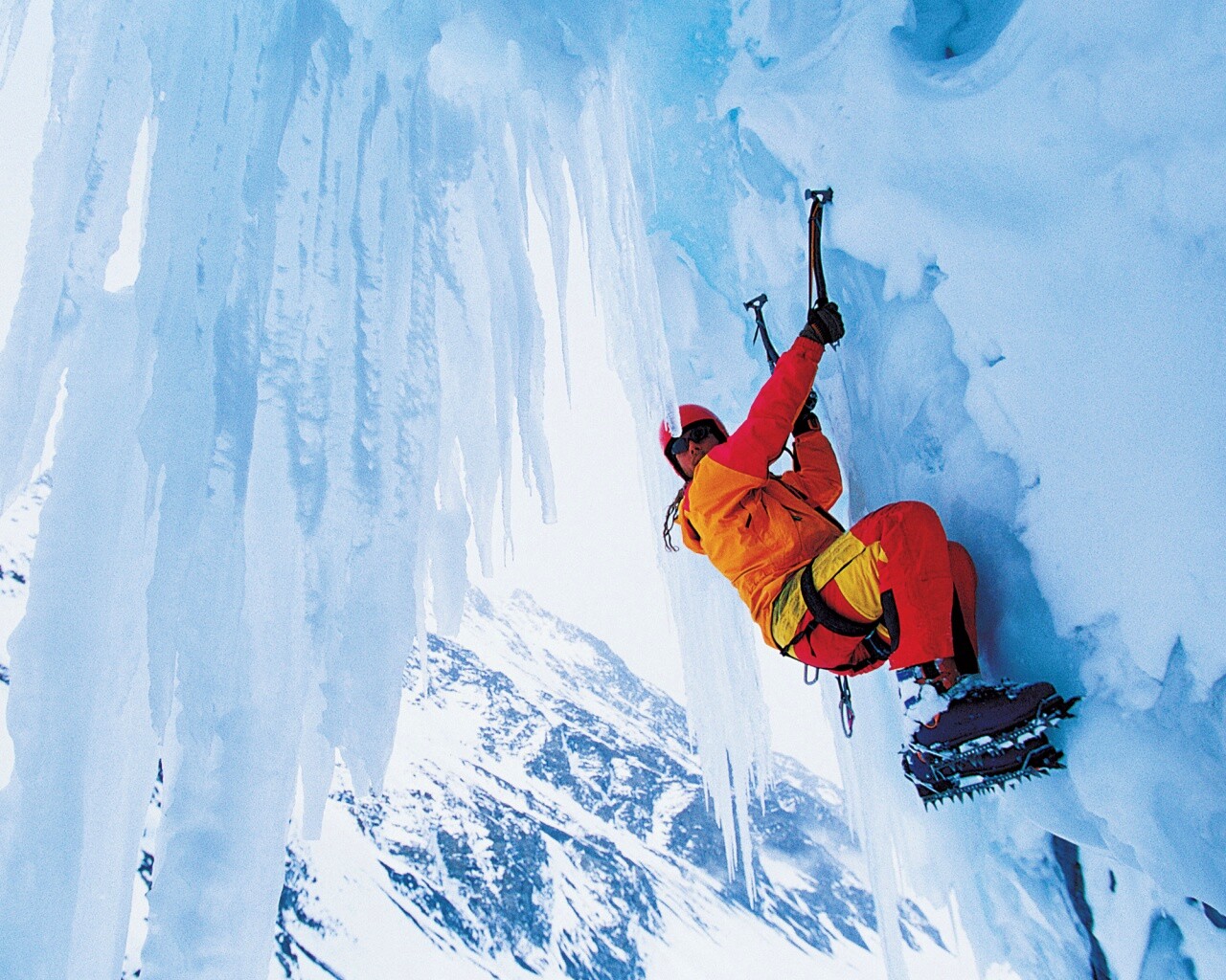Альпинист обои