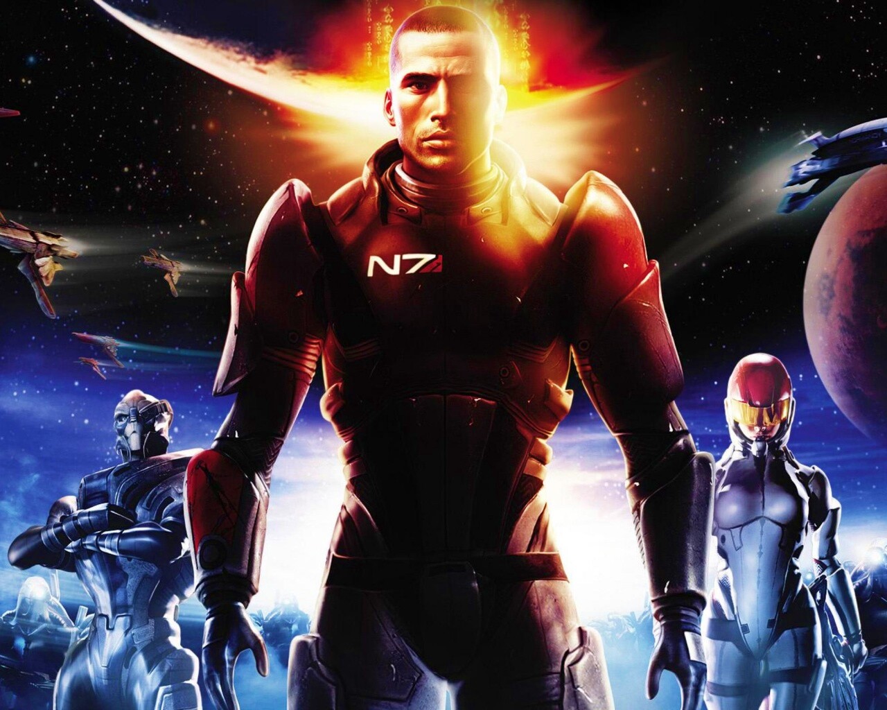 Mass Effect 1 обои