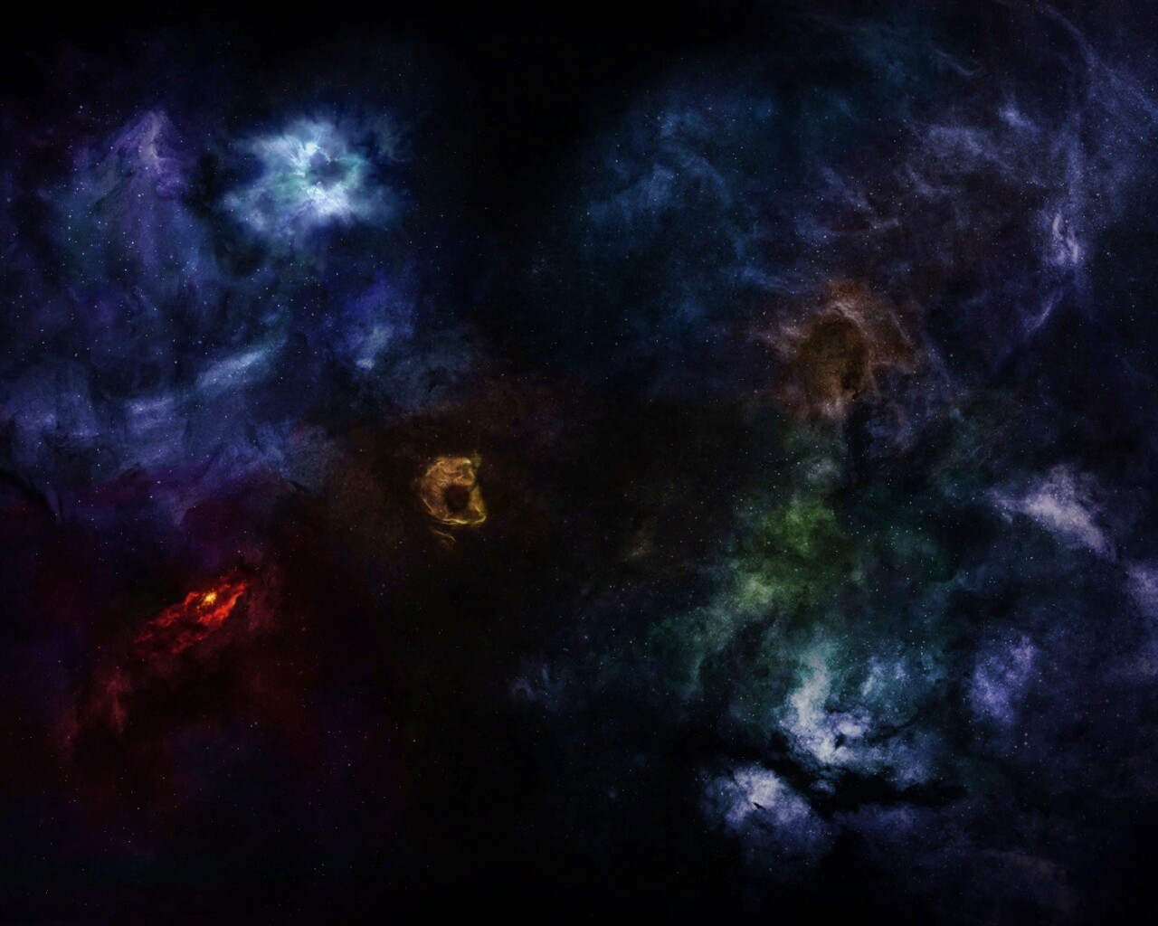 Космос из DoW II — Retribution обои