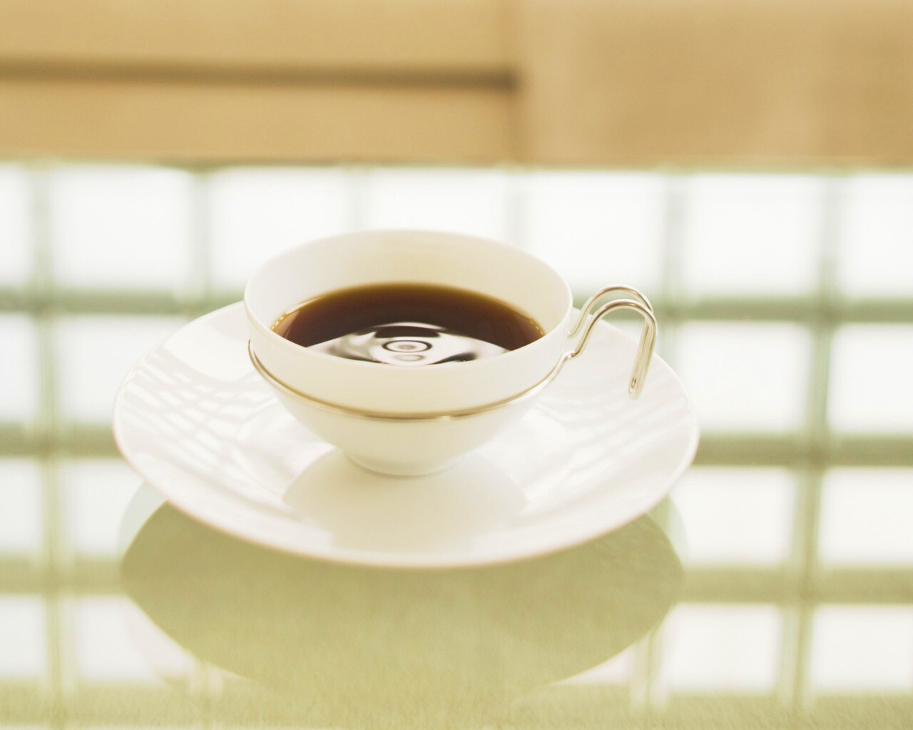 Чашечка кофе обои