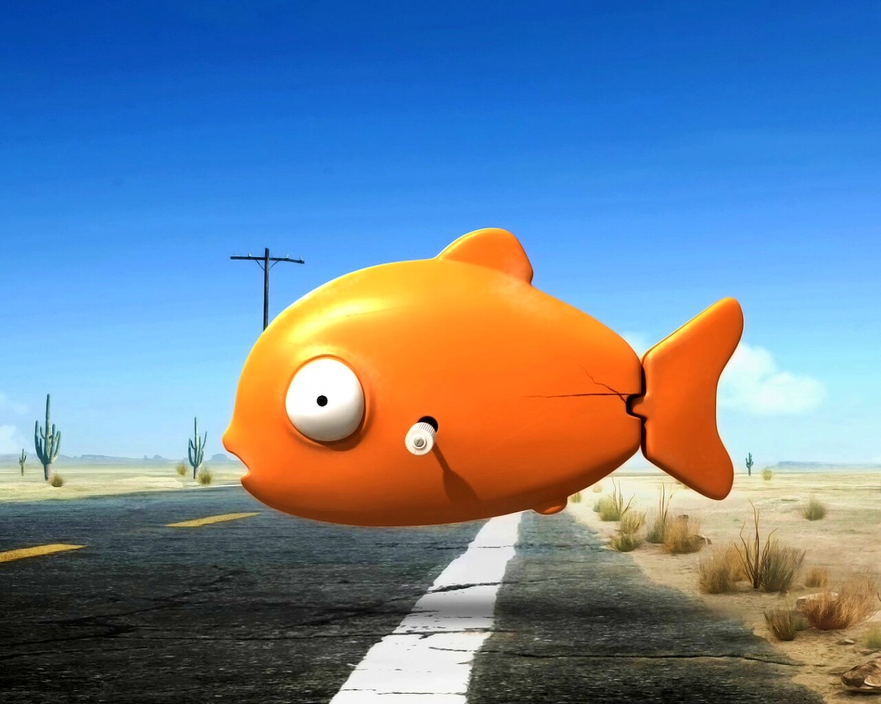 Рыбка из Ранго обои