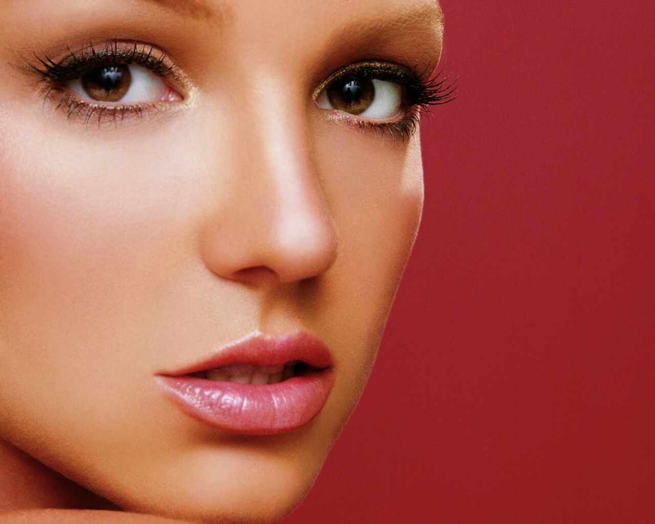 Лицо Бритни обои