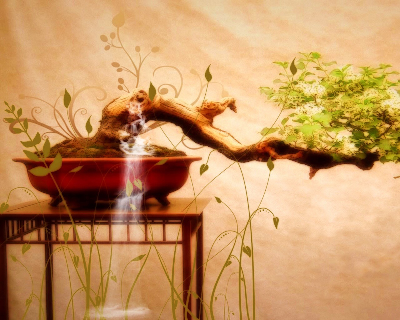 Карликовое дерево обои