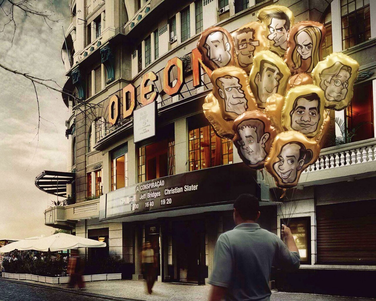 Воздушные шары обои