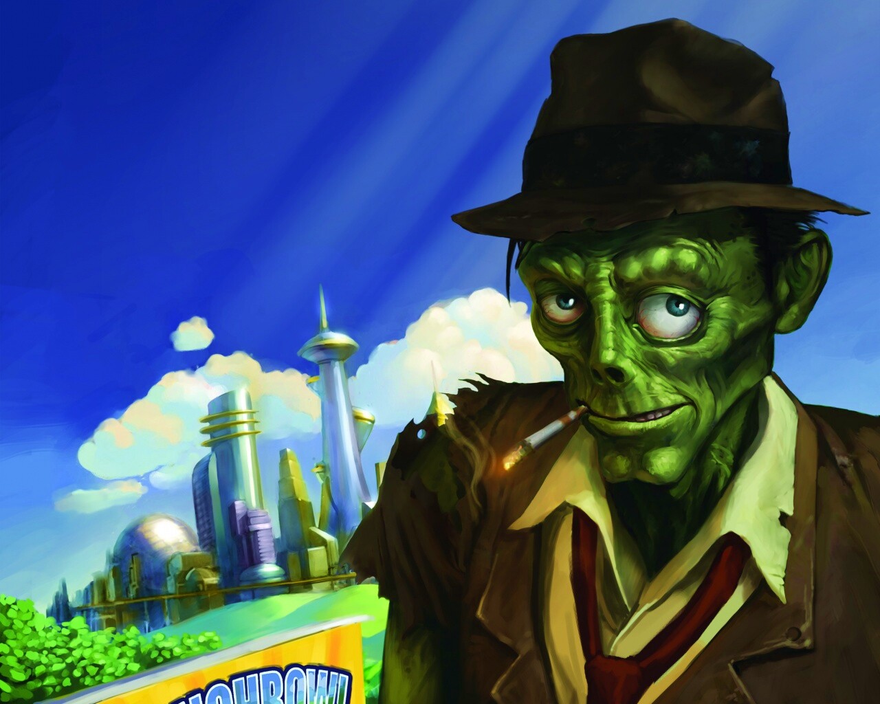 Stubbs the zombie обои