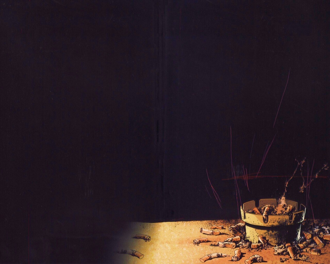 Пепельница обои