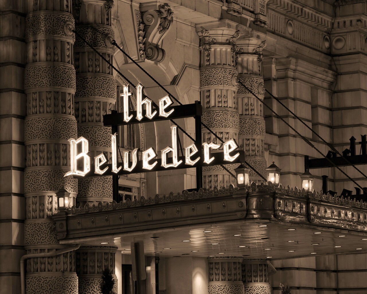 Бельведер обои