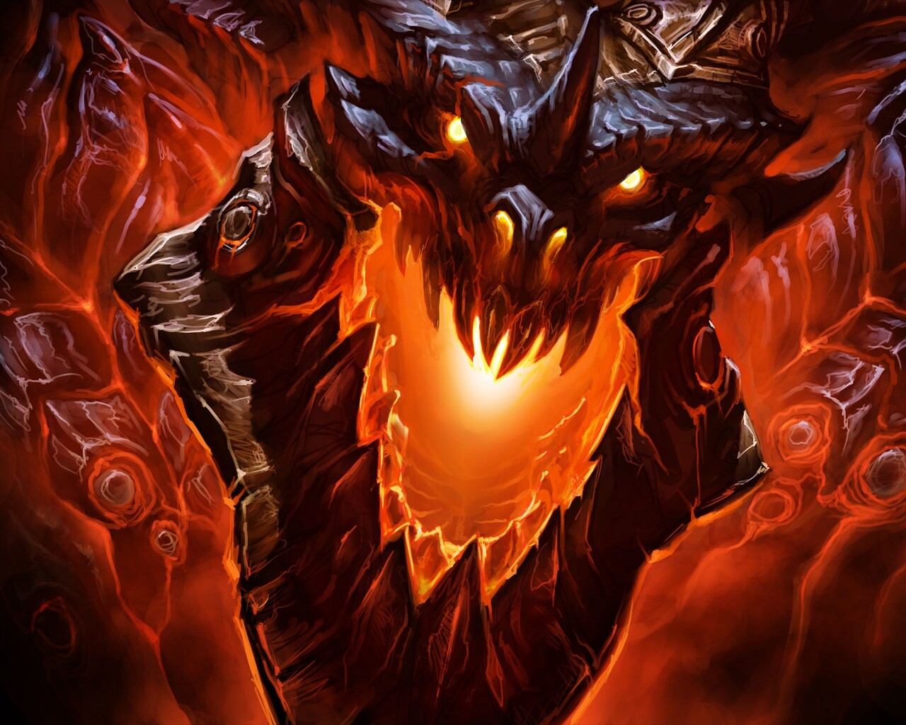 Смертокрыл из Wow обои