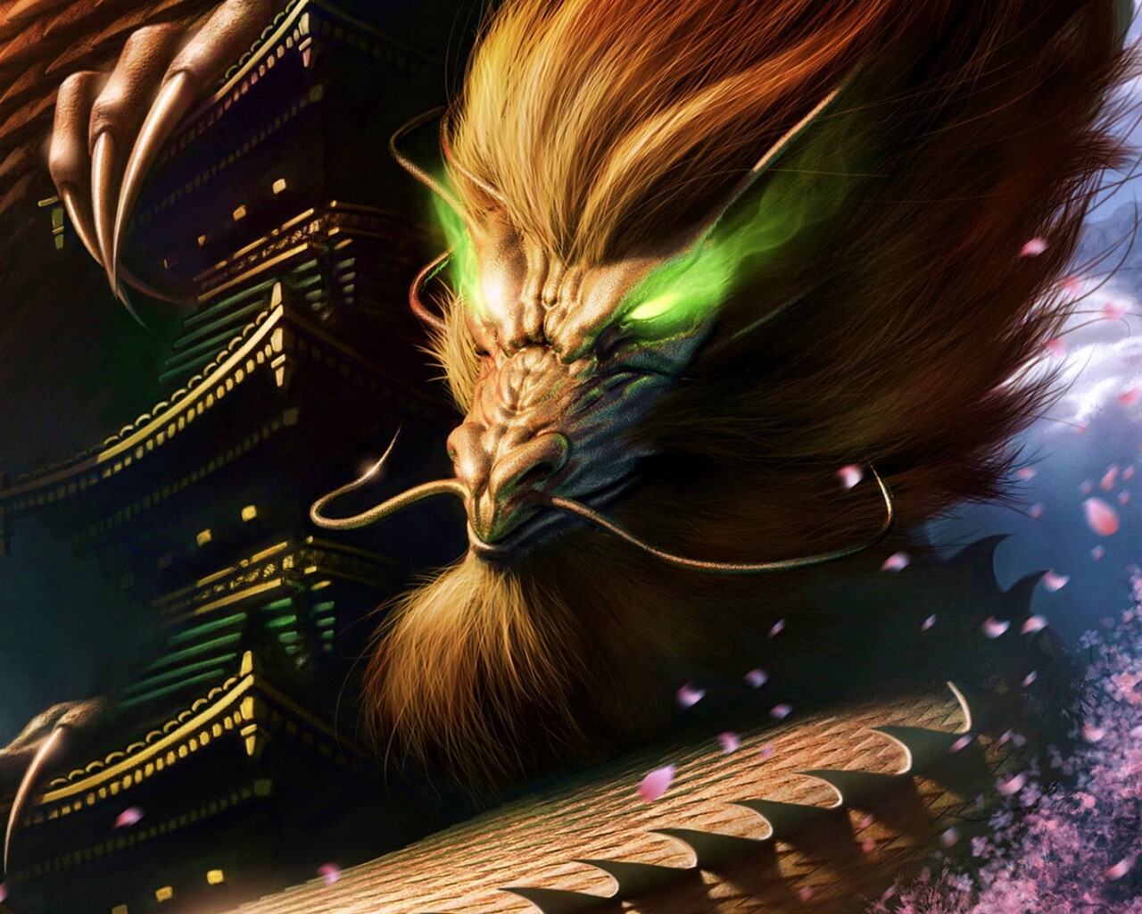 Китайский дракон обои