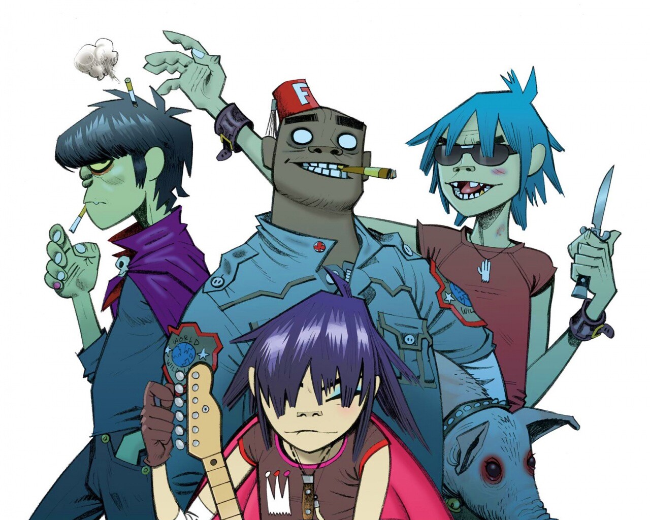 Gorillaz обои