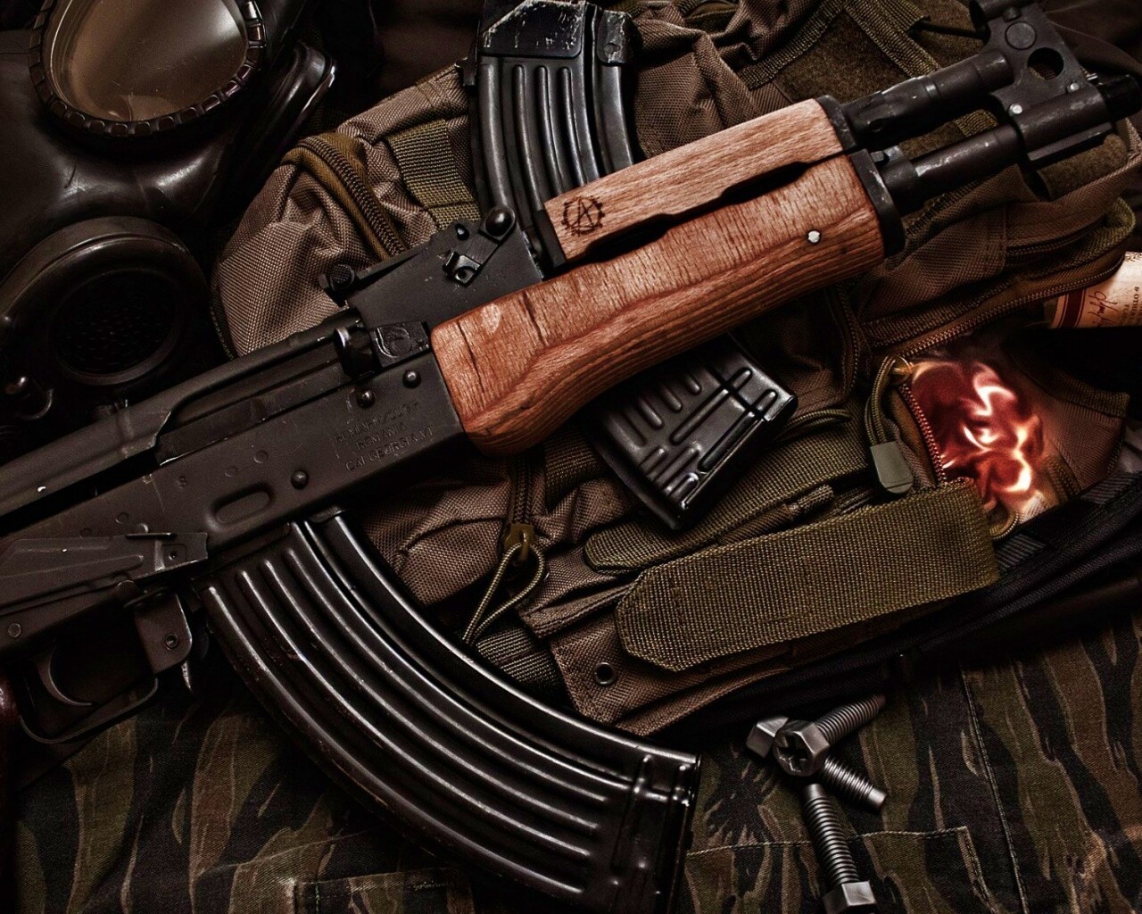 Автомат АК-47 обои