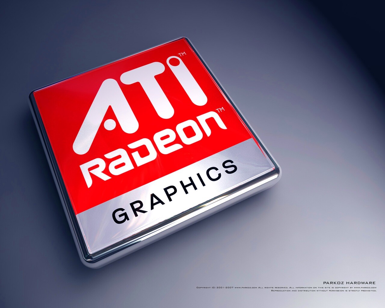 Логотип Ati Radeon Graphics обои