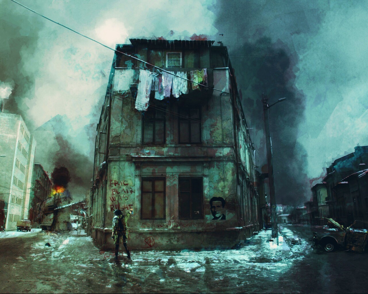 Эрик Блэр был прав обои