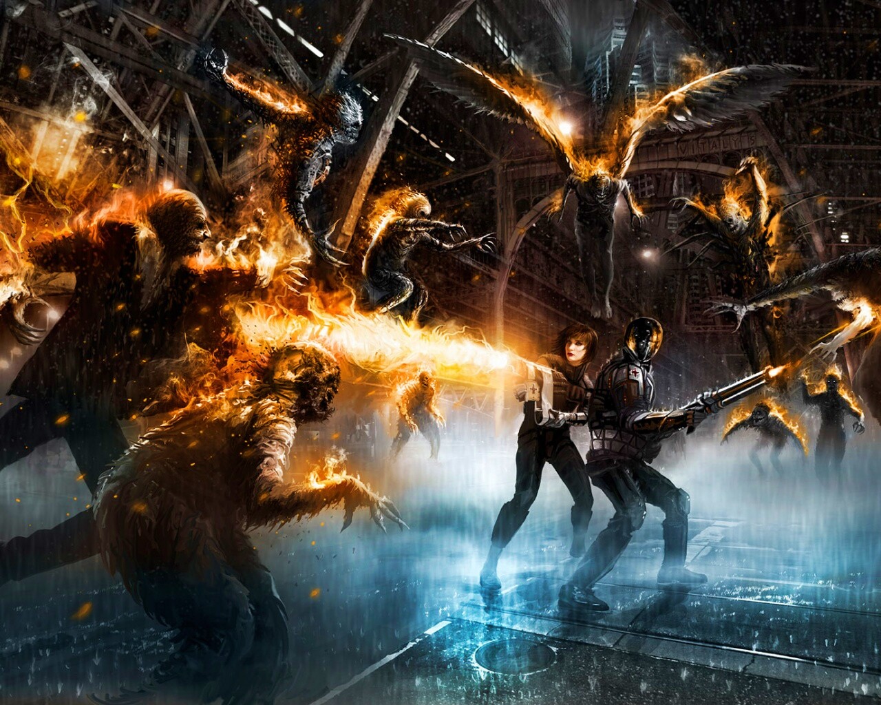 Игровой фанарт обои