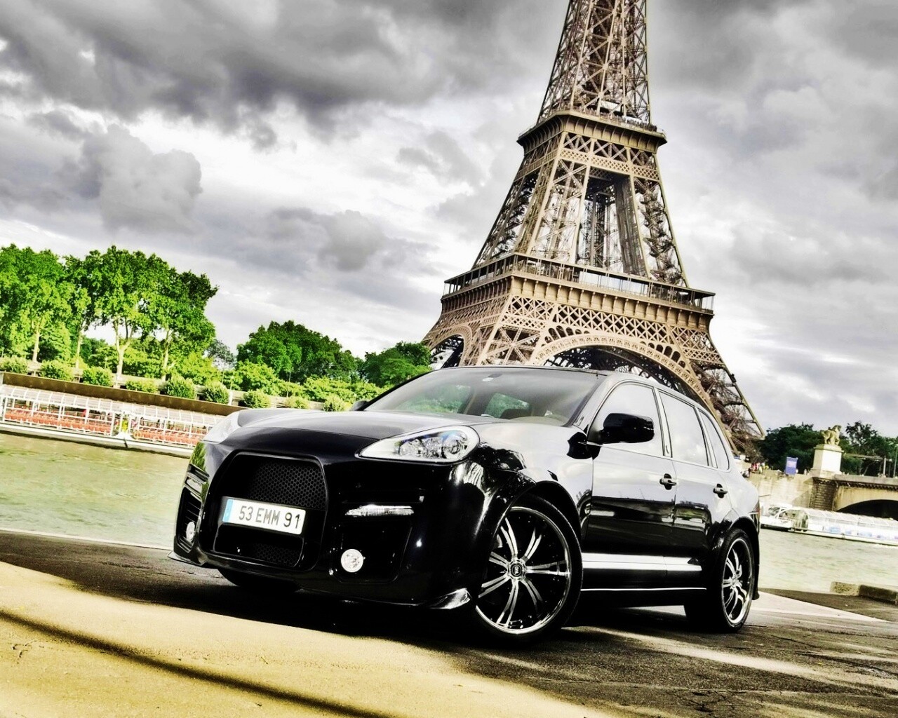 Кроссовер Porsche обои