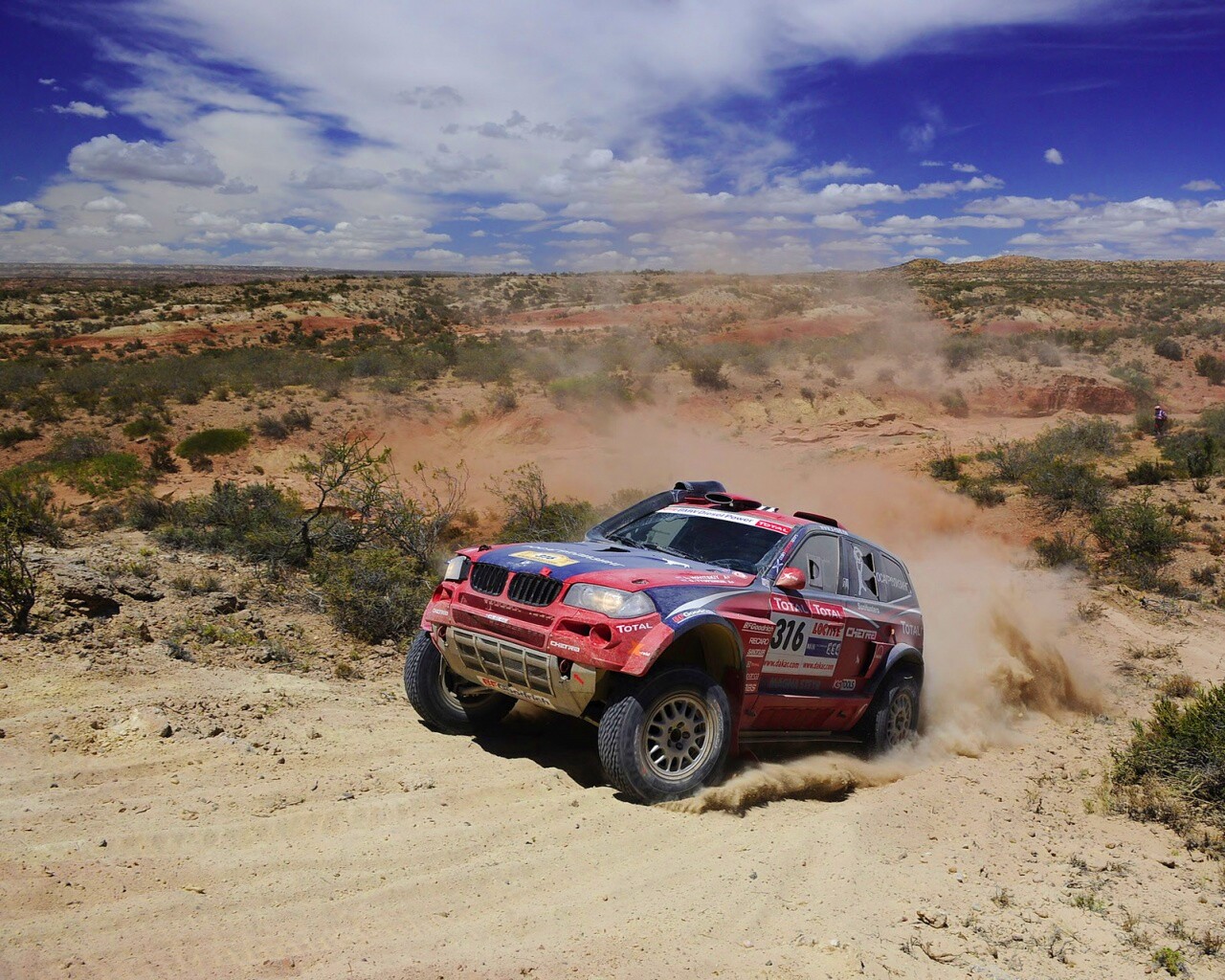 Раллийный BMW X3 обои