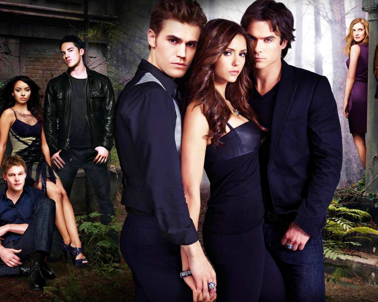 Дневники вампира обои