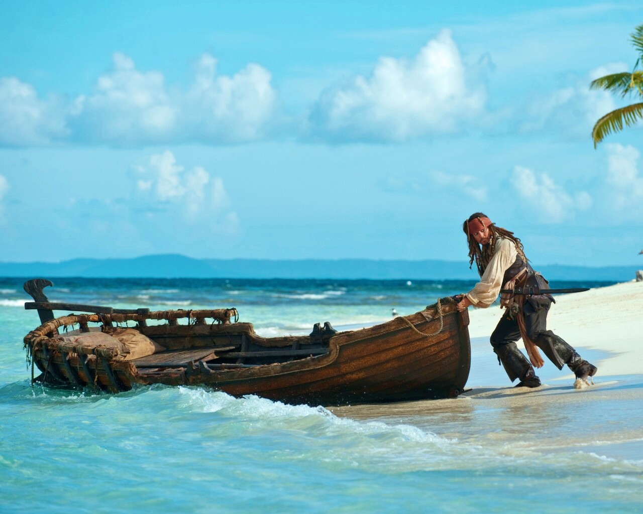 Капитан Джек-Воробей обои