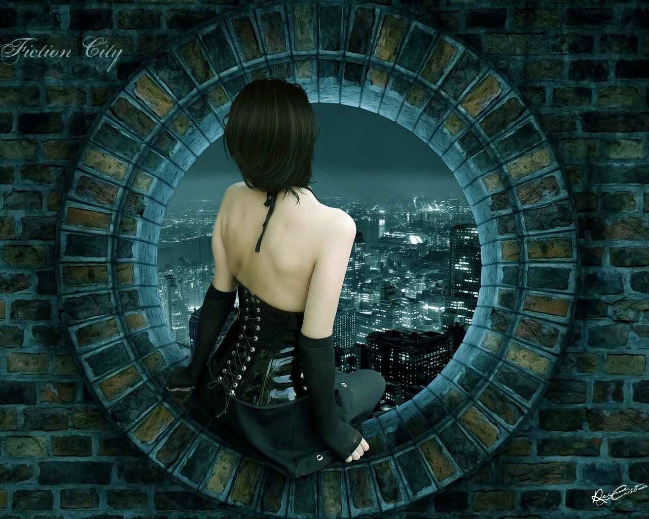 Fiction City обои