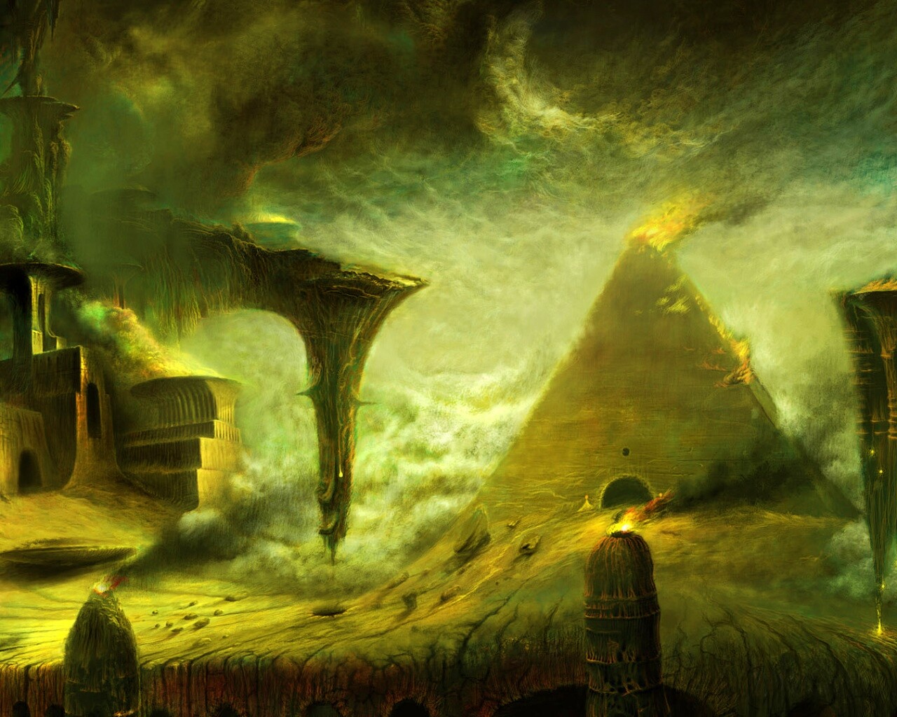 Мир древних обои