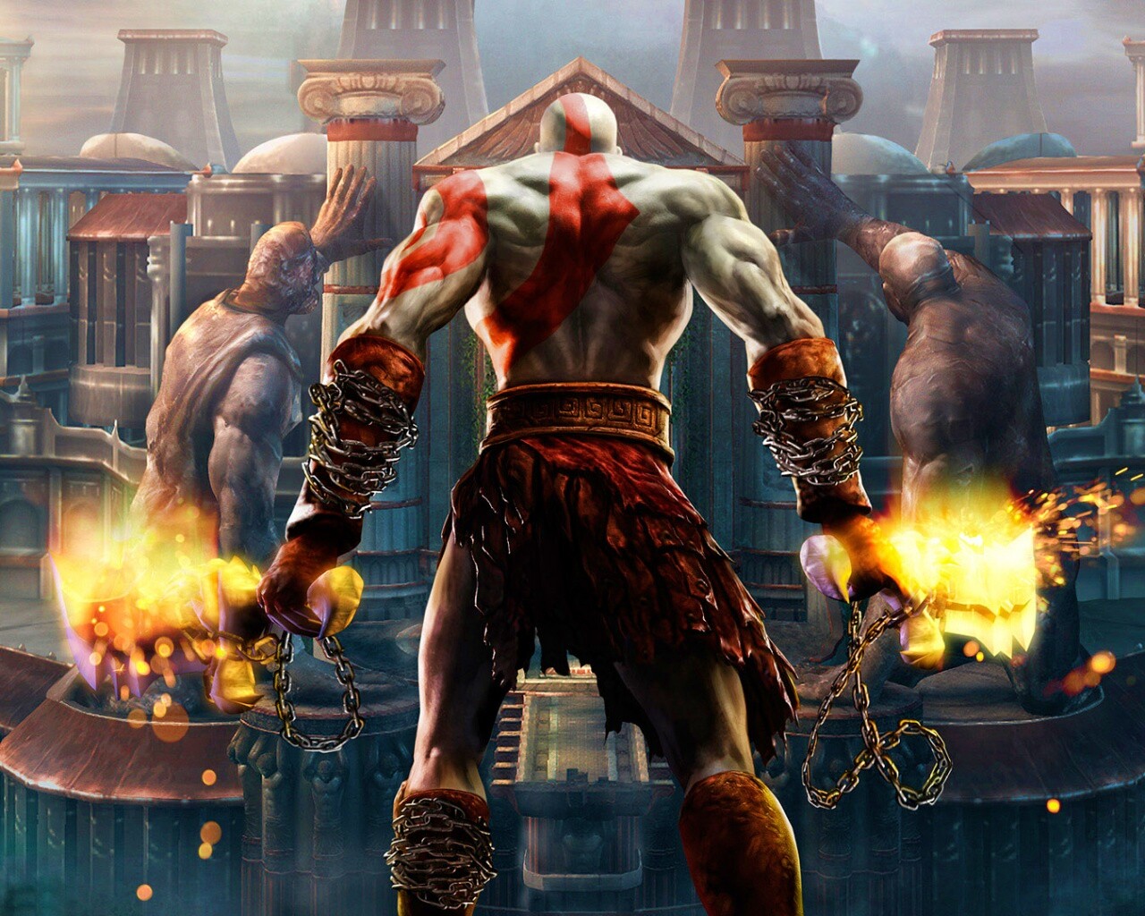 Кратос обои