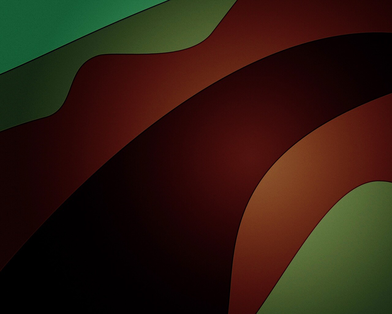 Цветная расплывчатая абстракция обои