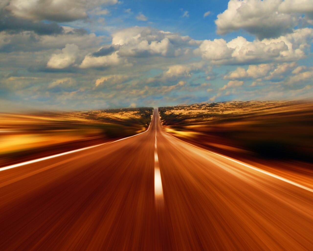 Скоростная трасса обои