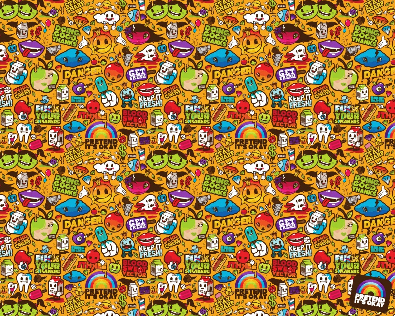 Притворись что всё ОК обои