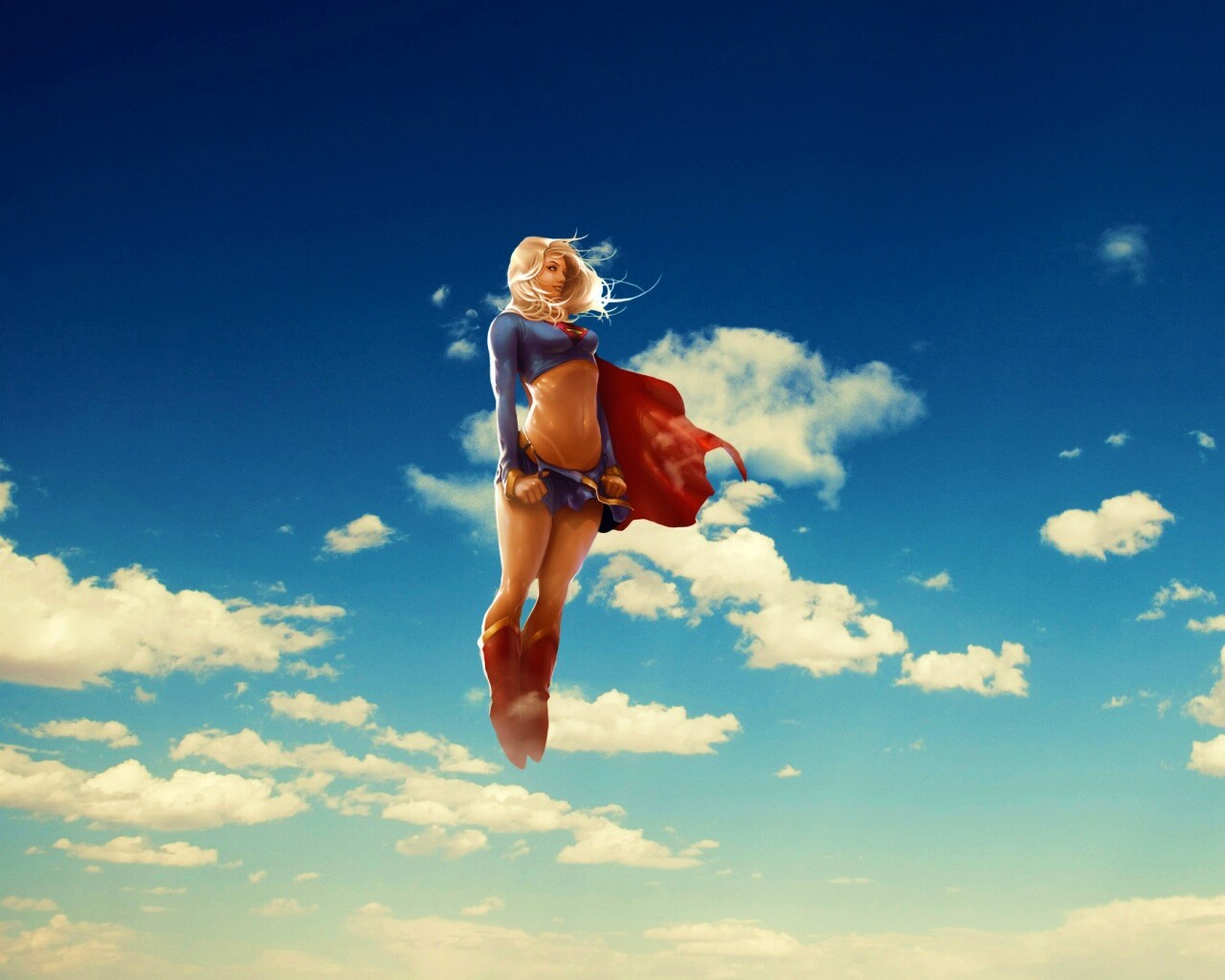 Супердевушка обои