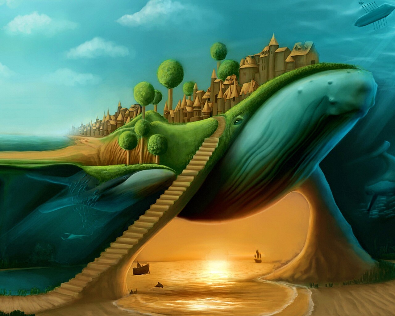 Мир фантазий обои