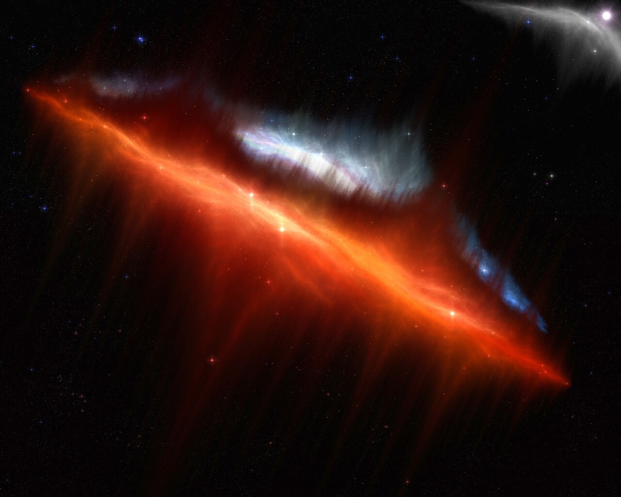 Звездное сияние обои