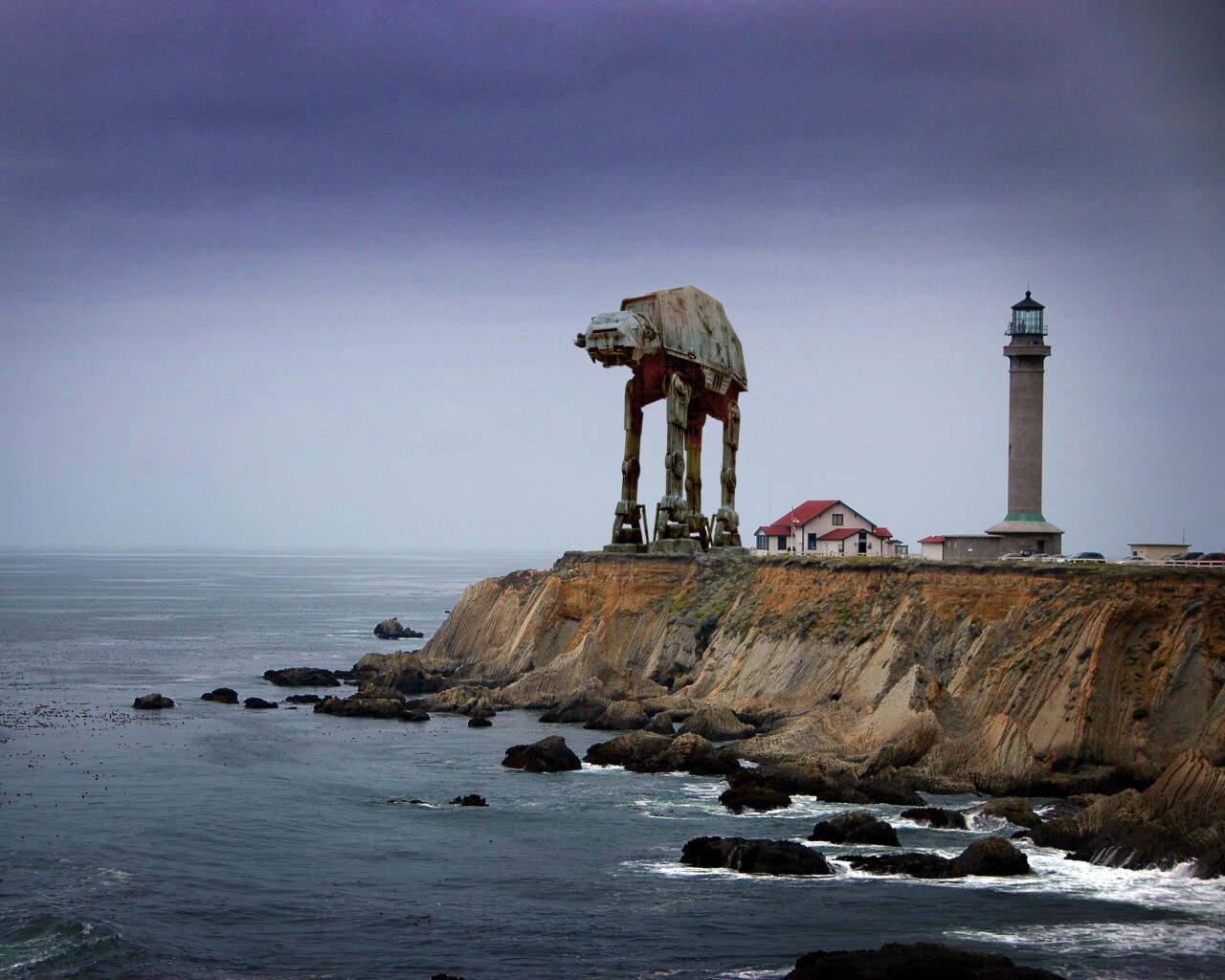 Звездные войны в нашем мире обои