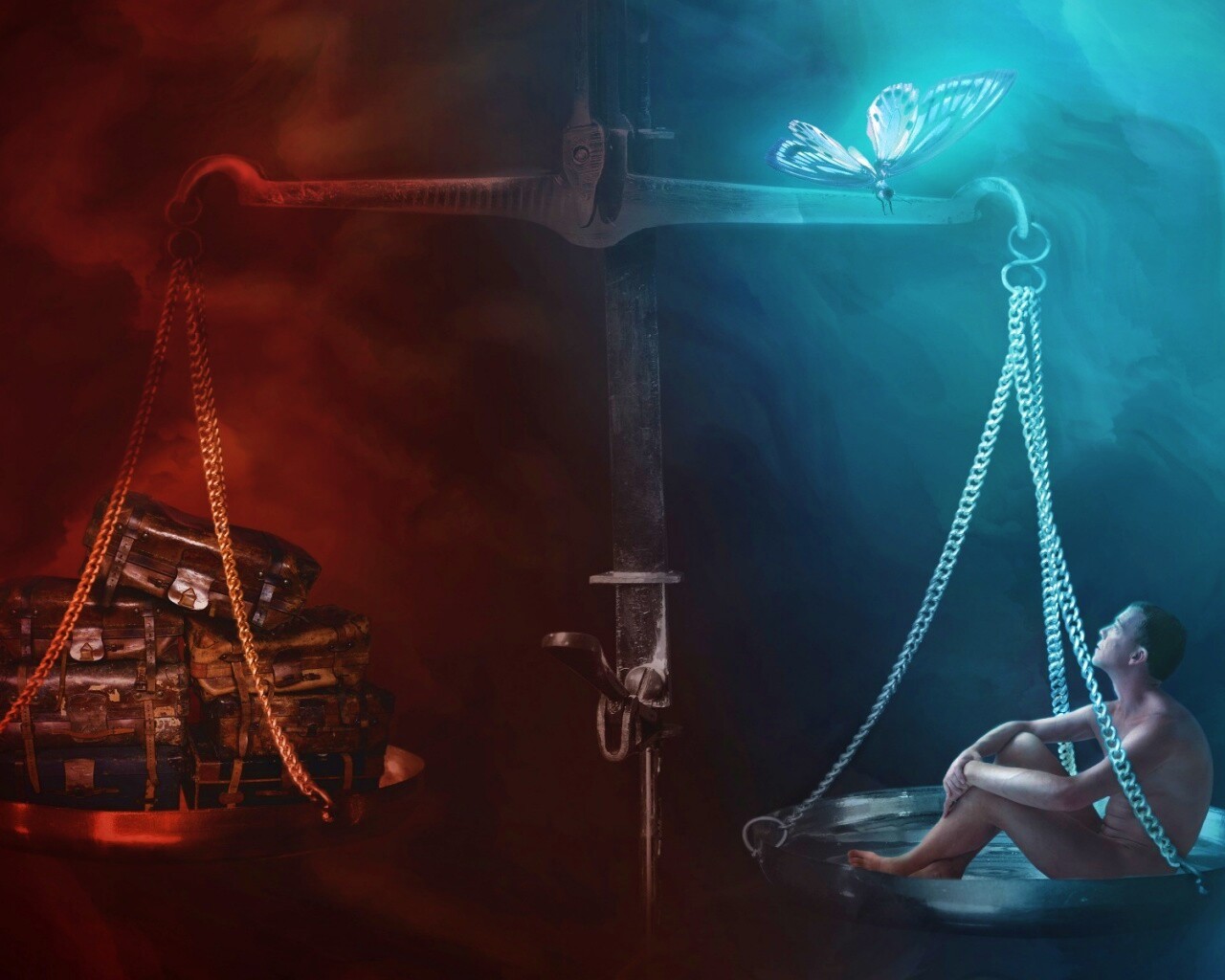 Вещи или душа обои