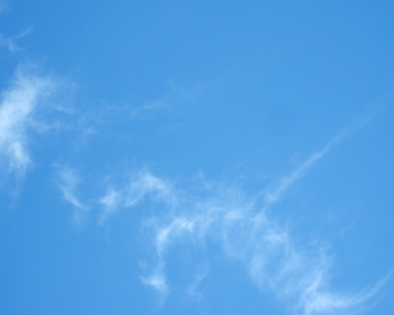 Перистые облака обои