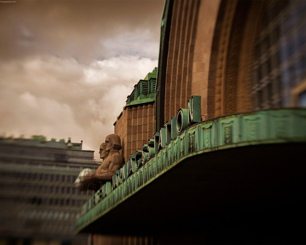 Вокзал Хельсинки обои