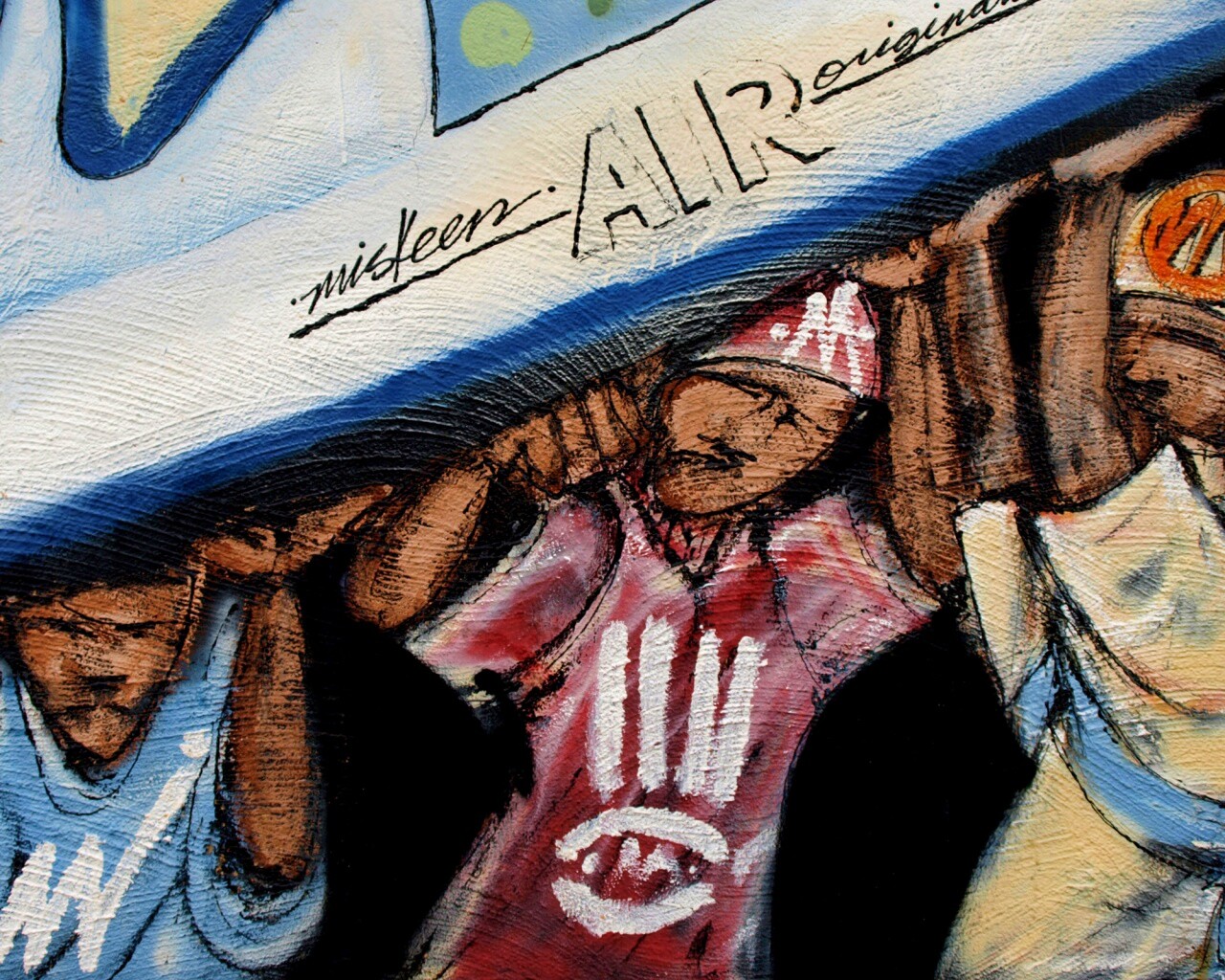 Граффити обои