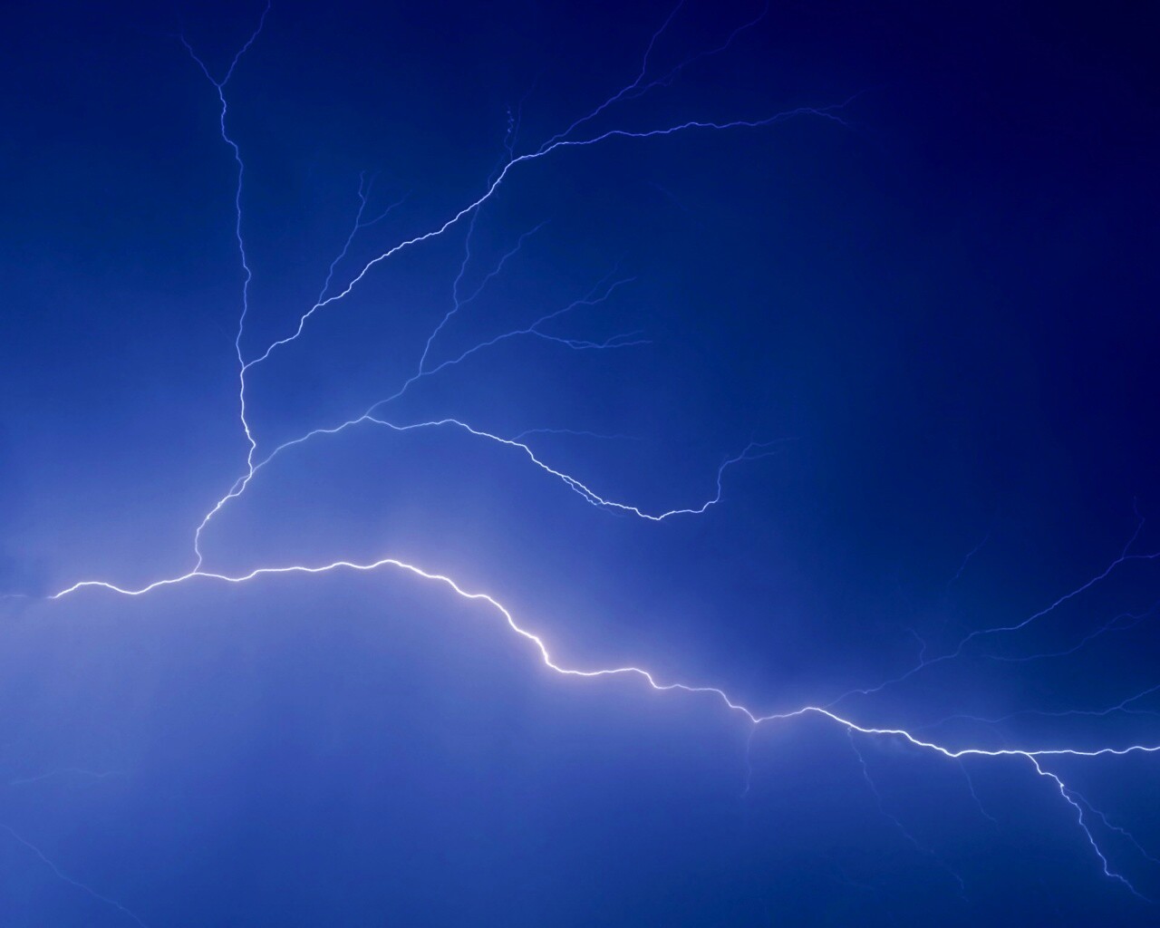 Ветвистая молния обои