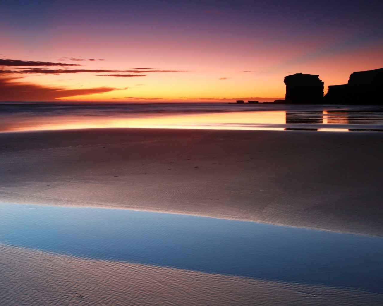 Песчанная отмель обои