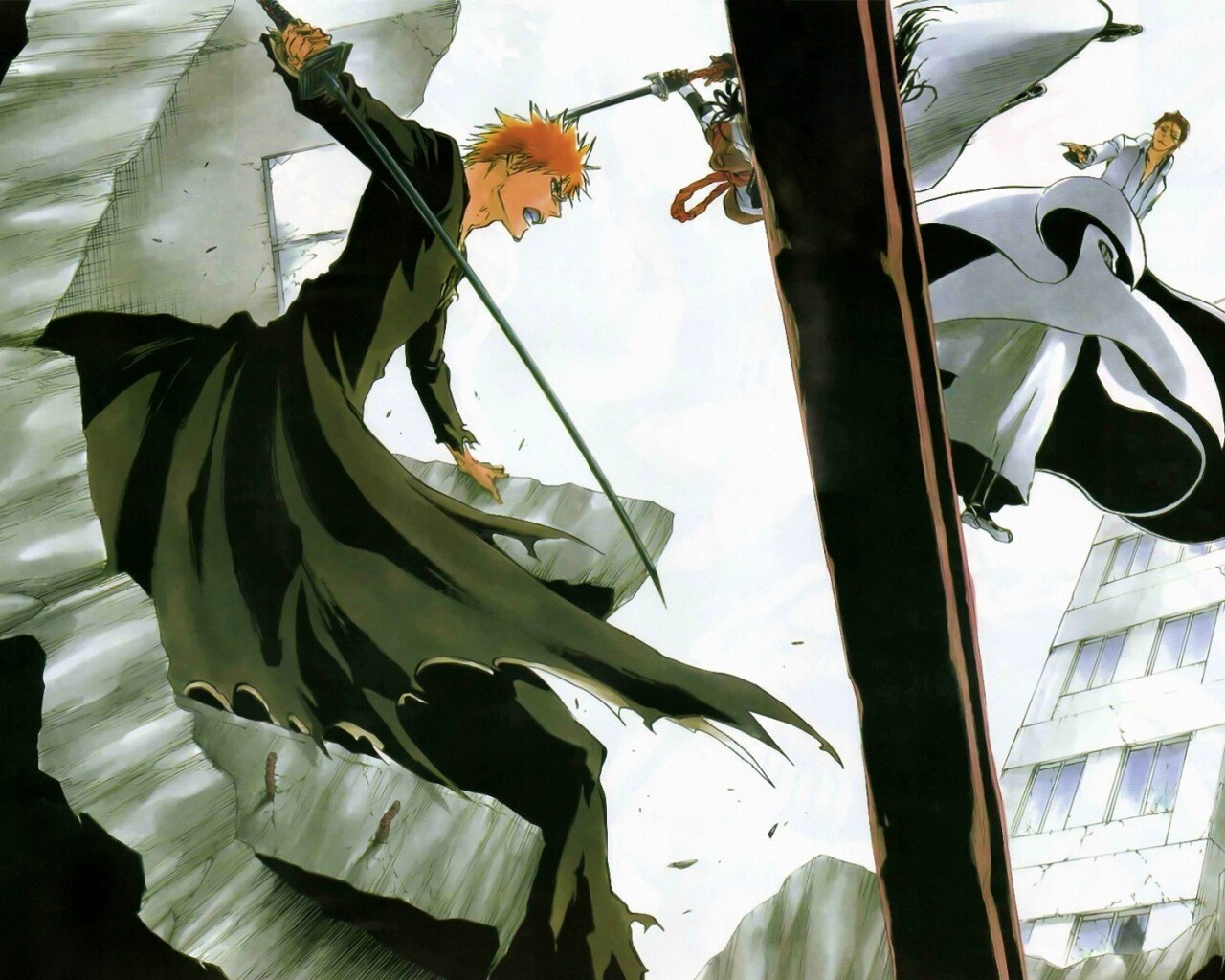 Парень с мечем обои