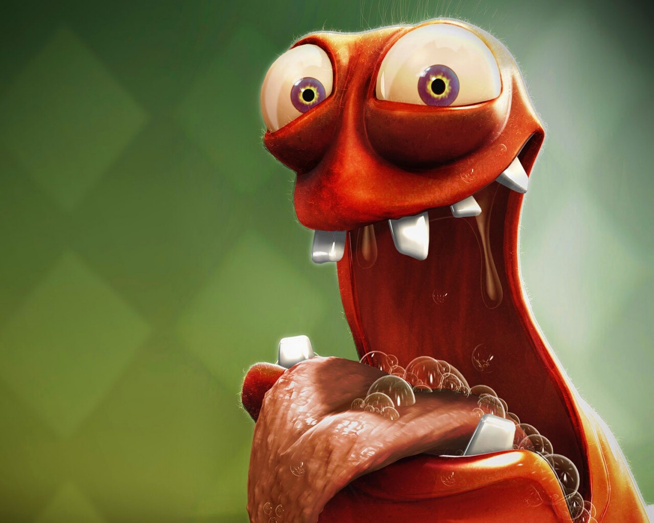 Микроб на ободке вашего унитаза обои