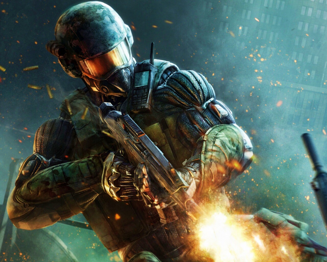 Костюм из Crysis 2 обои