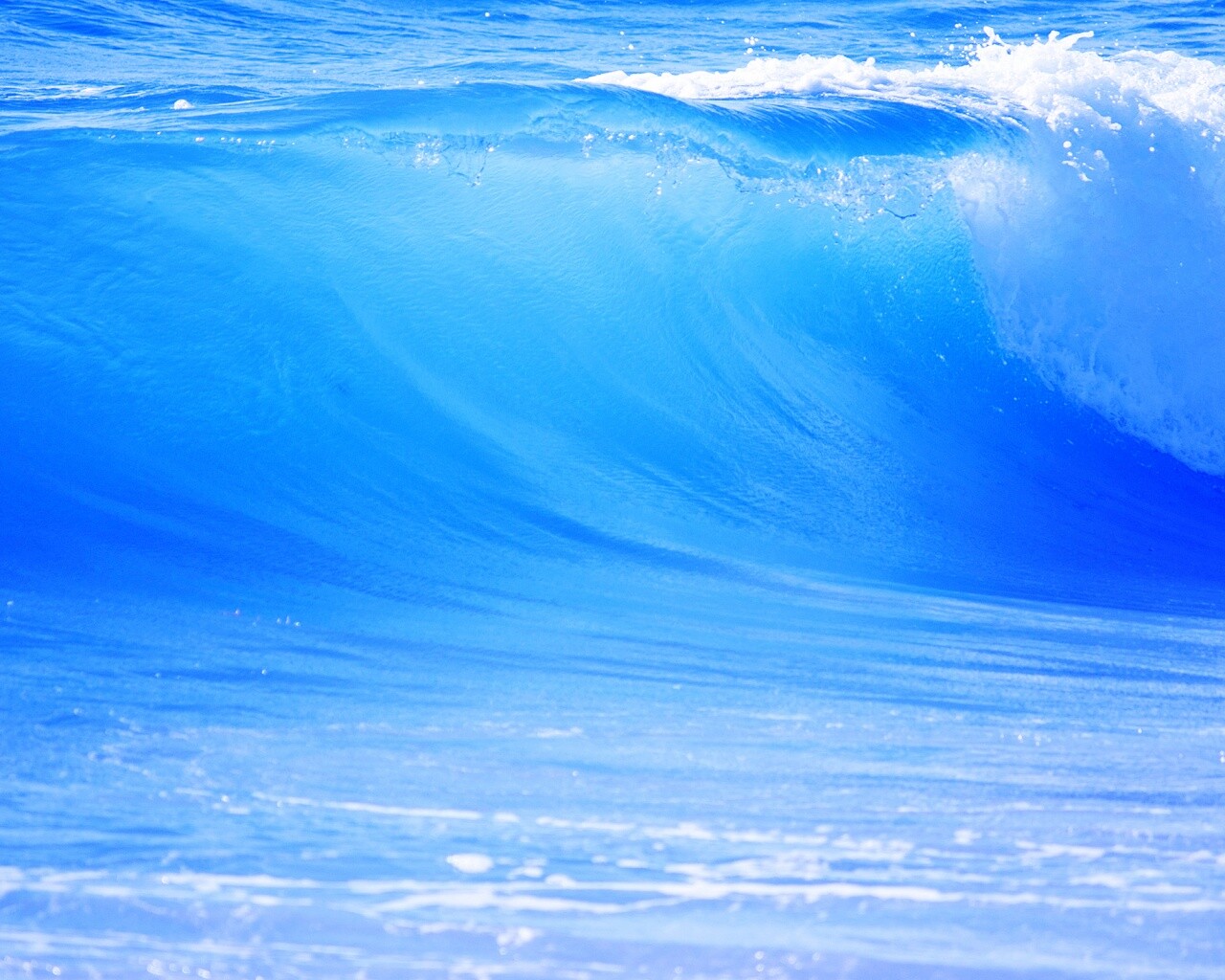 Океанская волна обои