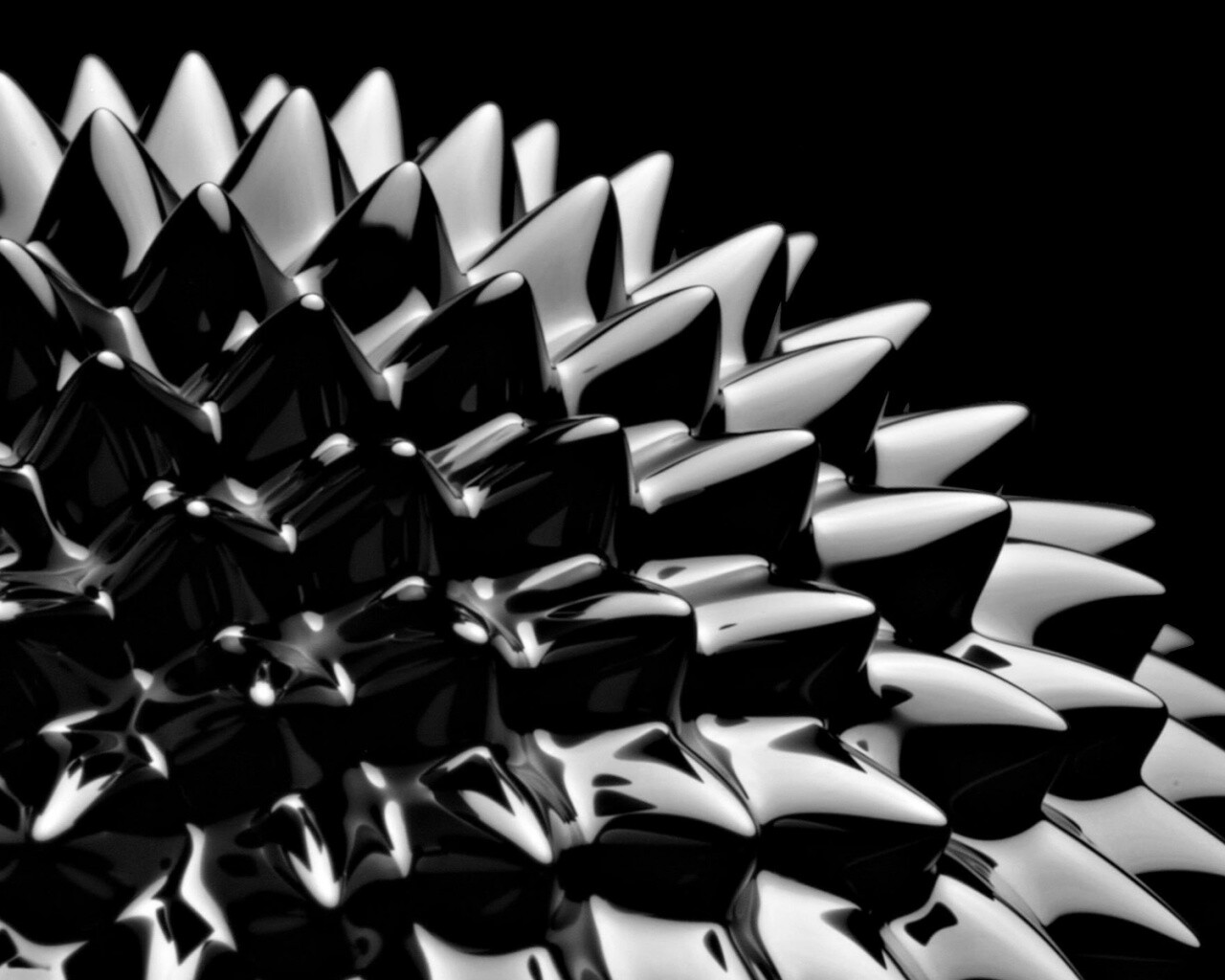 Стеклянные шипы обои