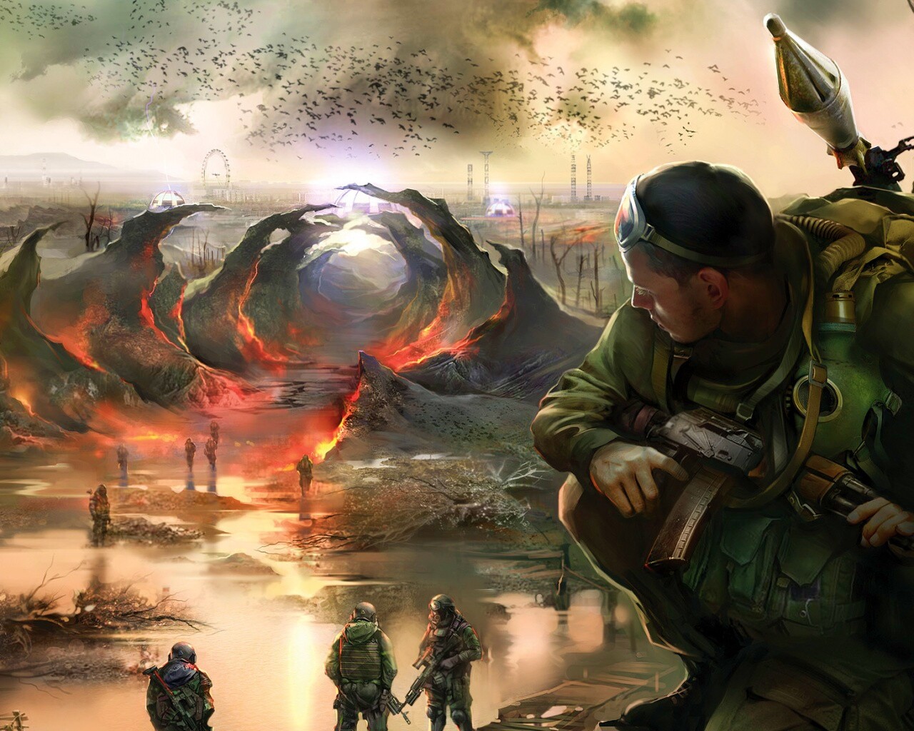 Сталкер обои