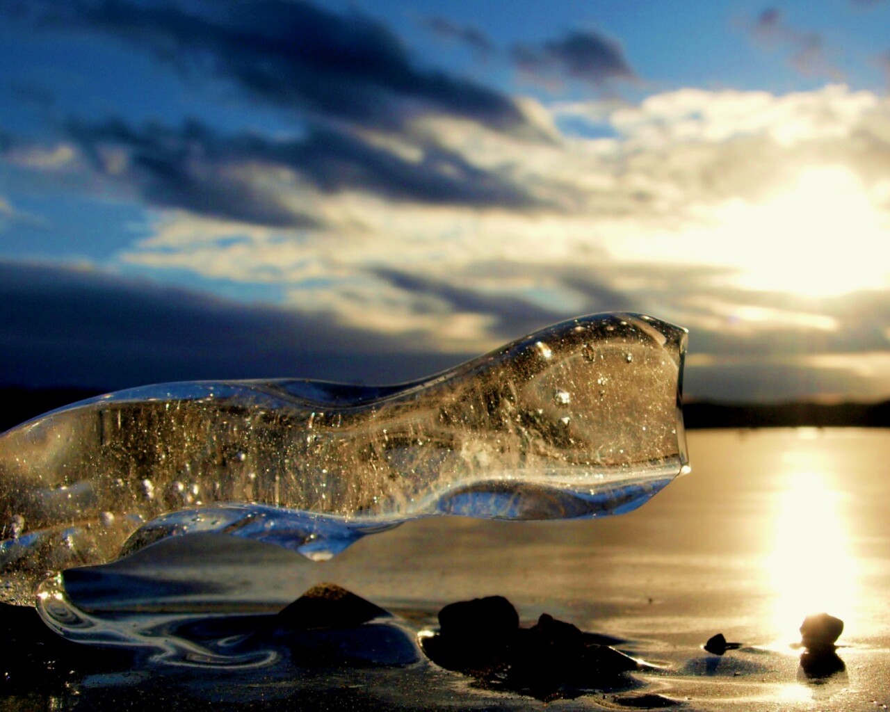 Водяная абстракция обои