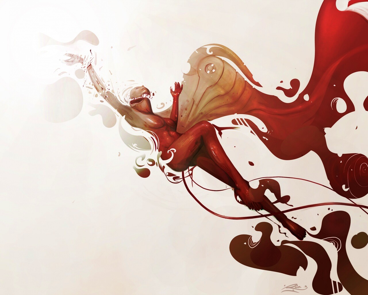 Разбитая кукла обои