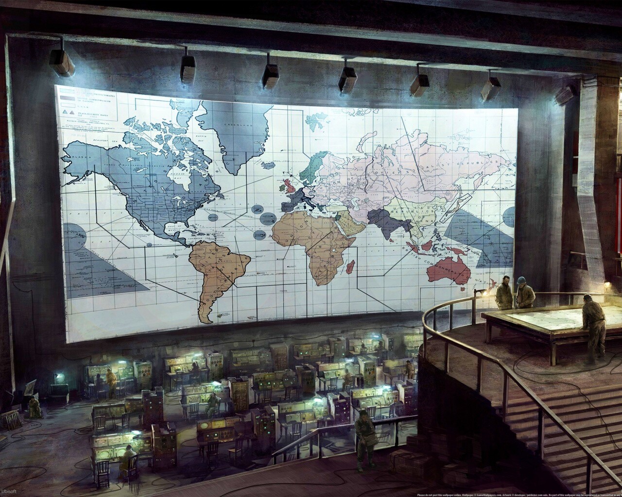 Секретный американский бункер обои